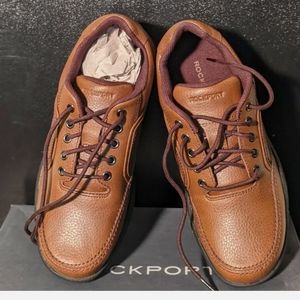 Rockport Tan Eureka Leather Shoes